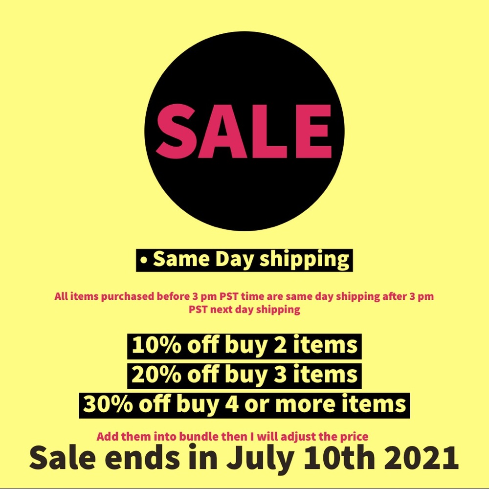 My shop currently is having 4th of July sale!